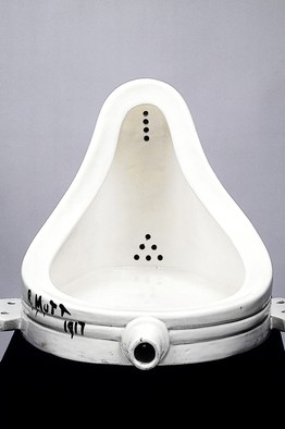 Duchamp's "Fountain" An example of art with the intent to shock. www.online.wsj.com