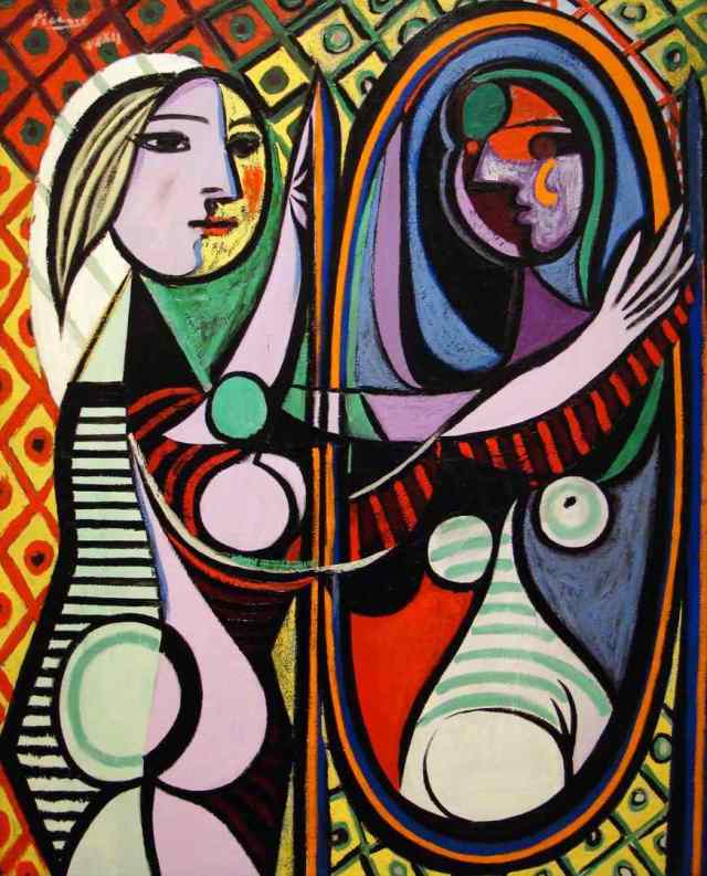 "Girl Before a Mirror" - Pablo Picasso www.pablopicasso.org